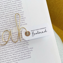 Load image into Gallery viewer, Personalised Wire Bookmark
