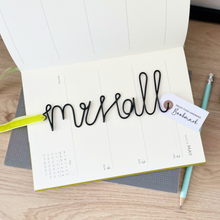 Load image into Gallery viewer, Personalised Teacher Gift Bookmark
