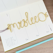 Load image into Gallery viewer, Personalised Teacher Gift Bookmark
