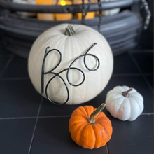 Load image into Gallery viewer, &#39;Boo&#39; Halloween Pumpkin Decoration
