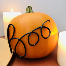 Load image into Gallery viewer, &#39;Boo&#39; Halloween Pumpkin Decoration
